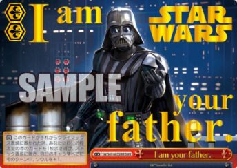 I am your father ダースベイダー（ヴァイスシュヴァルツ「STARWARS」収録スペシャルSPパラレル）