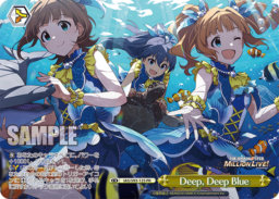 Deep, Deep Blue：BOX特典PRプロモ（WS「アイドルマスター ミリオンライブ！ Welcome to the New St@ge」収録）